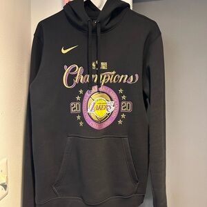 Nike Los Angeles Lakers Championship Black Hoodie. New without tags.